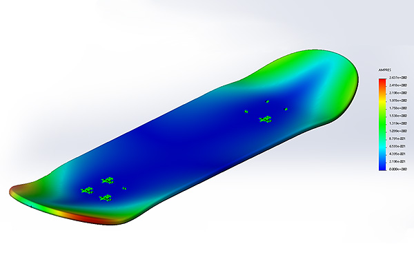 Prototype blades for Horton HTEC